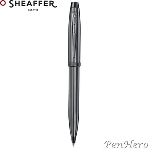 Penna a sfera Sheaffer 100 Dark Gunmetal Lacquer - Foto 1 di 3