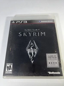 The Elder Scrolls V: Skyrim (PS3) con mapa completo PROBADO EN CAJA - Imagen 1 de 7