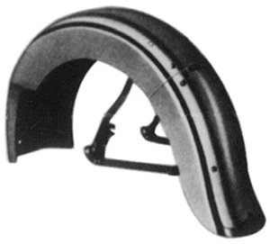 Replacement Rear Fender For 49-57 HD Harley Davidson FL FLT 59604-39 22018 - Picture 1 of 2