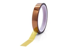 Kapton Polyiamid - Klebeband Heißklebeband von -269°C bis 400°C  15mm x 33m - Bild 1 von 4