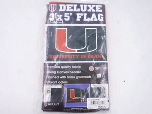Miami Hurricanes WinCraft Flag 3x5 02059115 - Picture 1 of 2