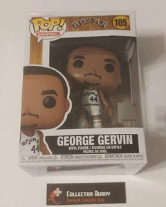 Funko Pop! Basketball 105 George Gervin San Antonio Spurs NBA HWC Hardwood Pop - Imagen 1 de 1
