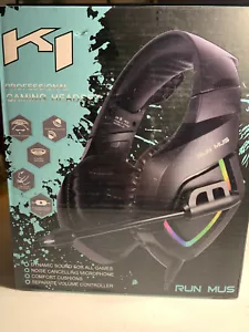 Auriculares para juegos K1 Run Mus PS4 con sonido envolvente estéreo 7.1, - Imagen 1 de 5