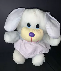 Commonwealth Vintage Plüsch Fallschirm Material Hund 10"" Satin Papageientaucher McCrory - Bild 1 von 6