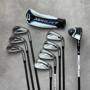 Cobra Aerojet 5 Hybrid+6-PW,GW,SW Iron Set | Graphite KBS PGI Players 75 Regular - Picture 1 of 7