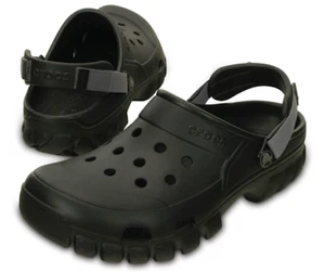 Zueco deportivo todoterreno Crocs para hombre, 202651-02S, negro, talla 11, nuevo en caja - Imagen 1 de 6