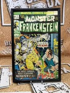 Marvel Comics The Monster Of Frankenstein #1 1972 1st issue W/ Frame - Picture 1 of 12