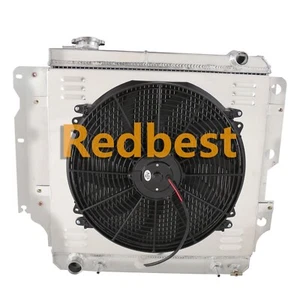 VENTILADOR CUBIERTA RADIADOR ALUMINIO 3 FILAS APTO PARA JEEP WRANGLER YJ TJ 1987-2006 - Imagen 1 de 11