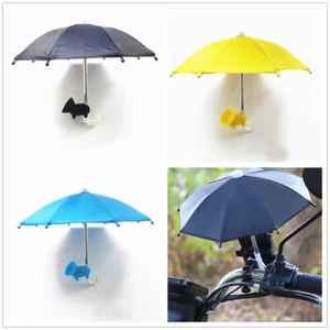 Mini Sun Shade Mobile Phone Holder Sun Umbrella Suction Cup Portable Cute Decor - Picture 1 of 15