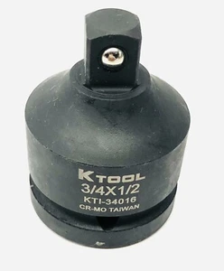 Adaptador de toma de impacto K-TOOL INYTERNATIONAL KTI-34016 3⁄4""F X 1⁄2""M - Imagen 1 de 6