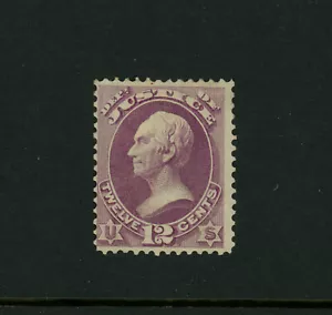 USA Scott # O30 F-VF, 1/2 OG, Hinged BOB Justice 12c Official US Stamp Cat $260 - Picture 1 of 2