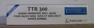 Rollo de fax France Telecom TTR 300 para Galeo 5050 5250 ET 5850 DECT 140 páginas - Imagen 1 de 1