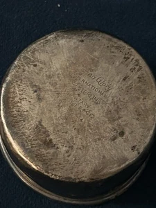 vecchia tazza vintage in argento sterling - Foto 1 di 6