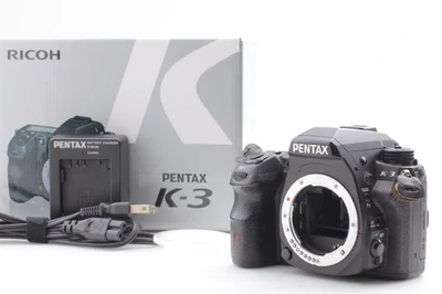 SC / 39396 [N MINT in Box] Pentax K-3 Black 24.3MP Digital SLR Camera Body JAPAN - Image 1 of 4
