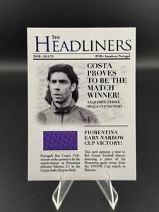 Camiseta deportiva Futera 2023 única - Headliners Relics Rui Costa #HL08 zafiro/9 juego - Imagen 1 de 2