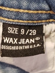 Jeans cerati Butt I Love You donna taglia 9/29 lavaggio medio sfilacciato invecchiato - Foto 1 di 13