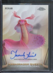 2025 Topps Chrome Disney AMBASSADOR QUESTA #AA-JJ Jameela Jamil authentisches Autogramm - Bild 1 von 2