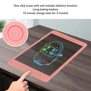 Pink 11 5 Zoll LCD Writing Tablet Für Mädchen Transparent USB Wieder CU - Bild 1 von 24