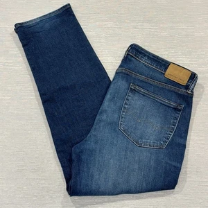American Eagle Jeans Herren 34 x 32 Athletic Fit Straight Leg Medium Wash Denim - Bild 1 von 18