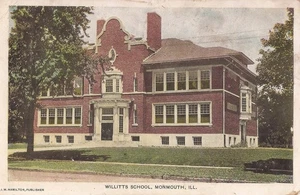 Monmouth, Illinois - Willitts School - 1908 - Bild 1 von 2