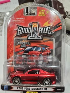 1 BADD RIDE 2005 Ford Mustang GT Red Die-cast 1/64 Series 1 - Picture 1 of 3
