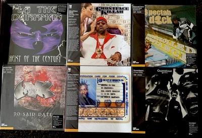 Wu-Tang Vinyl Me Please VMP Lot x 6! BRAND NEW Ghostface ODB Inspectah Deck MORE - Image 1 of 2
