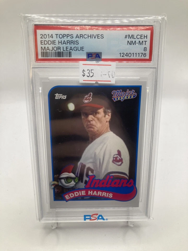 Eddie Harris Major League 2014 Topps Archives #MLCHE PSA 8  - Image 1 of 1