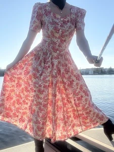 Wunderschönes vintage Laura Ashley Kleid 80er Jahre Gr.36/38 100%BW - Bild 1 von 17
