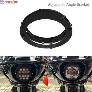 5.75" Headlight Mount Ring Bracket Adapter For Harley Low Rider ST FXLRST FXRST - Picture 1 of 9