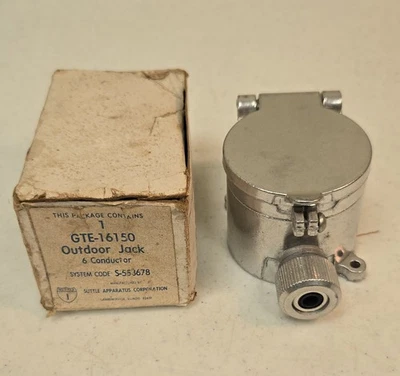 Exterior - Resistente a la intemperie - Caja de conexión de conector modular de teléfono. Nuevo stock antiguo Foto 1 de 4