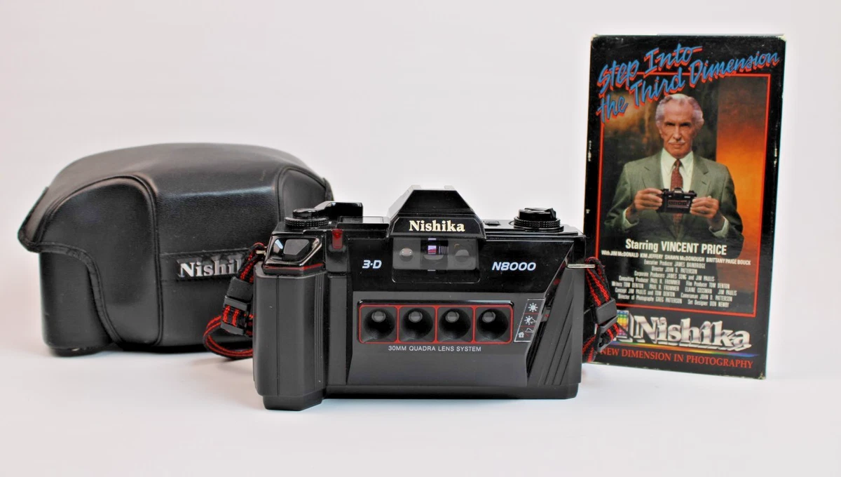 Nishika N8000 3Dフィルムカメラ　純正レザーケース付き Nishika N8000 3Dフィルムカメラ 純正レザーケース付き Nishika N8000