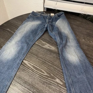 Stivali jeans Gap Y2K vita bassa taglio taglia 2 - Foto 1 di 8