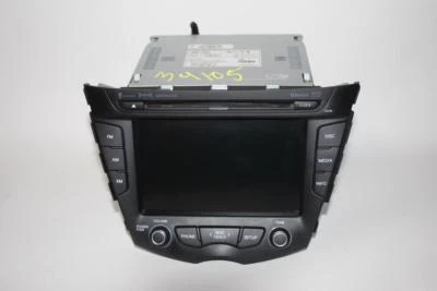 2016-2017 HYUNDAI VELOSTER CD RADIO XM BLUETOOTH TOUCH SCREEN 96560-2V730 - Image 1 of 4