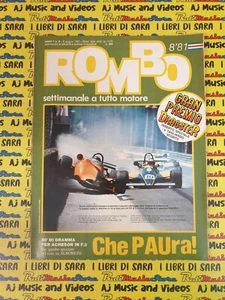 Rivista ROMBO settimanale anno 1 n.8 8 giugno 1981 MARCO LUCCHINELLI (AM3) - Picture 1 of 1