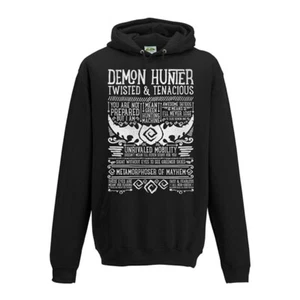 World of Warcraft / RPG inspirierter DEMON HUNTER Hoodie - Unisex / Herren / Damen - Bild 1 von 1