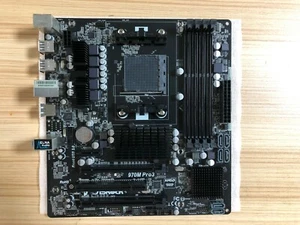 ASROCK 970M PRO3 Motherboard AMD 970 AM3+ DDR3 M-ATX Motherboard Tested - Picture 1 of 3