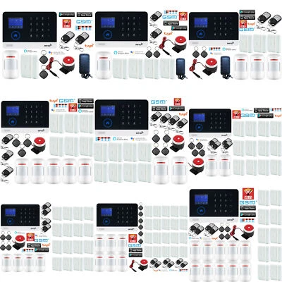 T53 Tuya WiFi APP Wireless Home Security Alarm Burglar System+Alexa+Google Home - Image 1 of 4