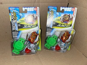 2x Beyblade Burst Turbo Sling Shock Turbo Achilles A4 Starter Pack NIB - Picture 1 of 3