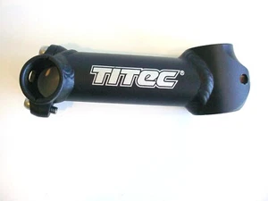 Titec Aluminum Stem 1 1/8 in Threadless 1" MTB 120 mm Black XLNT Condition - Picture 1 of 7