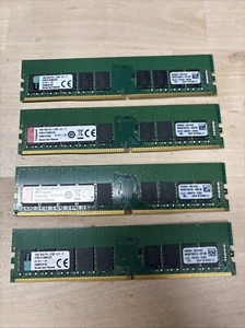 Kingston KVR21E15D8K2/32I 64GB 4x16GB PC4-2133P ECC Memory - Picture 1 of 3