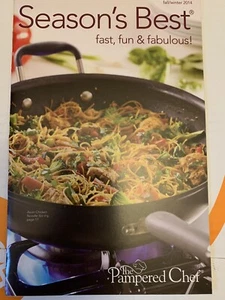 Pampered Chef Season's Best Cook Book Fall/Winter 2014 - Picture 1 of 2