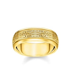 Genuine THOMAS SABO Gold Ornaments Ring TR2277Y - Picture 1 of 6