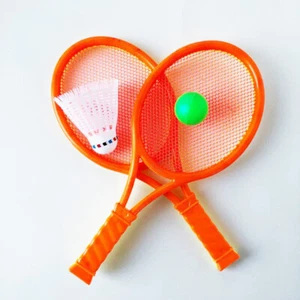 Kids Playing Toy Set Tennis Children Tennis Racket Badminton Racket Set Kid - Picture 1 of 12