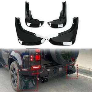 4PC Mud Flaps Mudguards Fenders Splash Guards Fits For LR Defender 130 2023-2025 - Picture 1 of 3