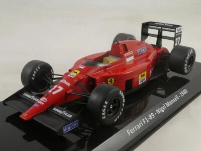 Ixo Die Cast F1 Ferrari F1-89 #27 Nigel Mansell 1989 1/24 LAF1607 - Immagine 1 di 2