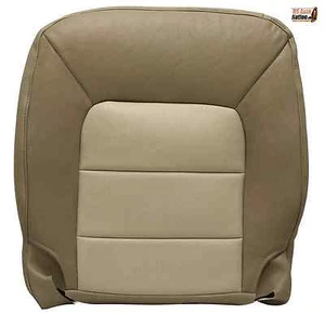 Ford Expedition Eddie Bauer 2003 a 2006 parte inferior del conductor cubierta de asiento de cuero tostado - Imagen 1 de 9