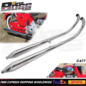 Fit HONDA CA77 CA72 C77 C72 Exhaust Muffler Set + Header Pipe Set ***BM*** - Picture 1 of 6