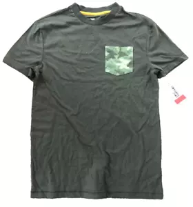 Epic Threads Boys GREEN T-Shirt W/ Camo Pocket Size X-Large (A4) - Picture 1 of 4