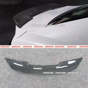 Real Carbon Fiber Rear Trunk Spoiler Wing For Lexus IS300 IS350 IS500 2021-2024 - Picture 1 of 8