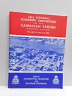 Vintage - LÉGION CANADIENNE - 18e CONVENTION BIENNALE DOMINION Windsor, ON 1960